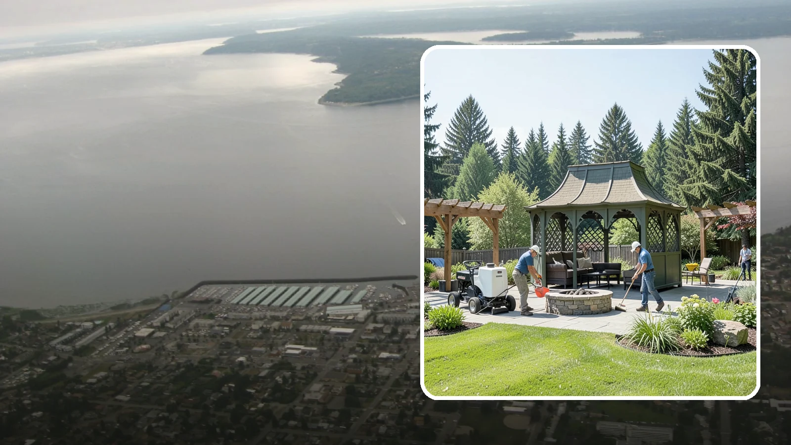 Gazebo Installation in Des Moines, King County, WA - Classic gazebos that create a sheltered, elegant destination and focal point in your landscape.