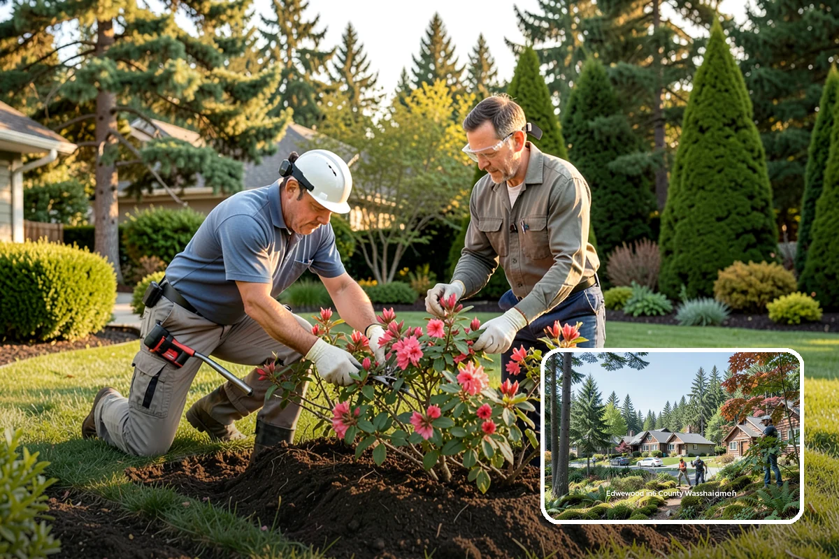 Gazebo Installation in Edgewood, Pierce County, WA - A sheltered garden destination