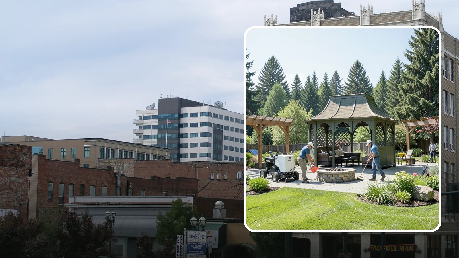 Gazebo Installation in Everett, Snohomish County, WA - Classic gazebos that create a sheltered, elegant destination and focal point in your landscape.