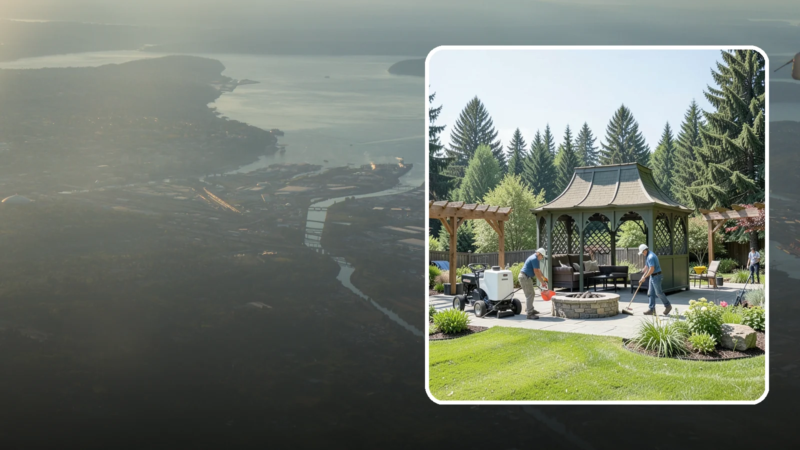 Gazebo Installation in Fife, Pierce County, WA - Classic gazebos that create a sheltered, elegant destination and focal point in your landscape.