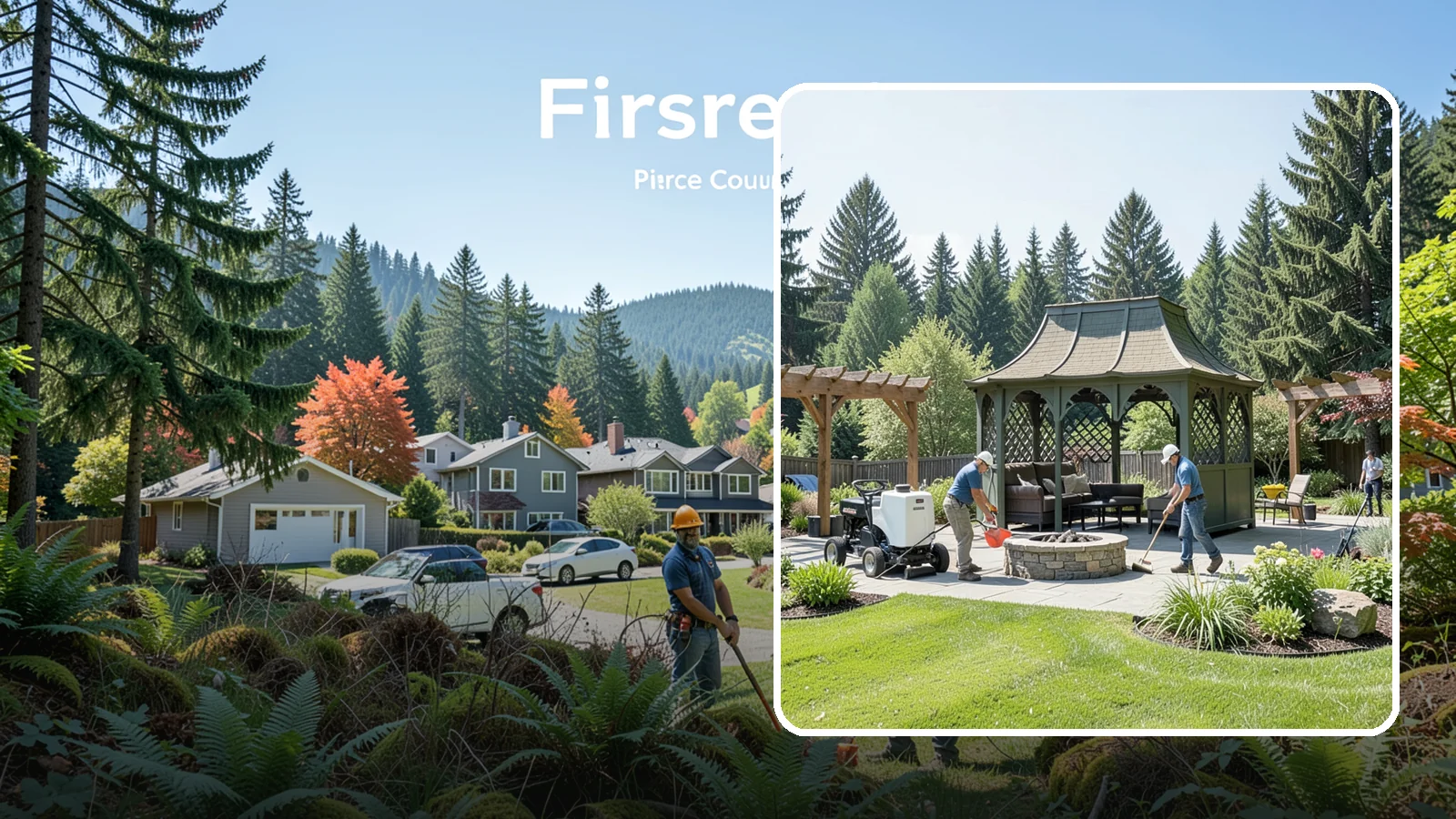 Gazebo Installation in Fircrest, Pierce County, WA - Classic gazebos that create a sheltered, elegant destination and focal point in your landscape.