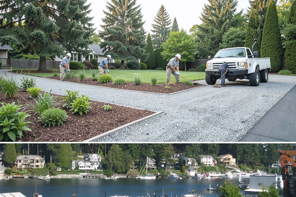 Gazebo Installation in Gig Harbor, Pierce County, WA - Best built spring through fall.