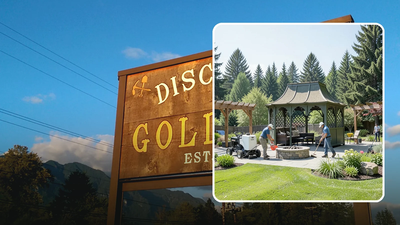Gazebo Installation in Gold Bar, Snohomish County, WA - Classic gazebos that create a sheltered, elegant destination and focal point in your landscape.