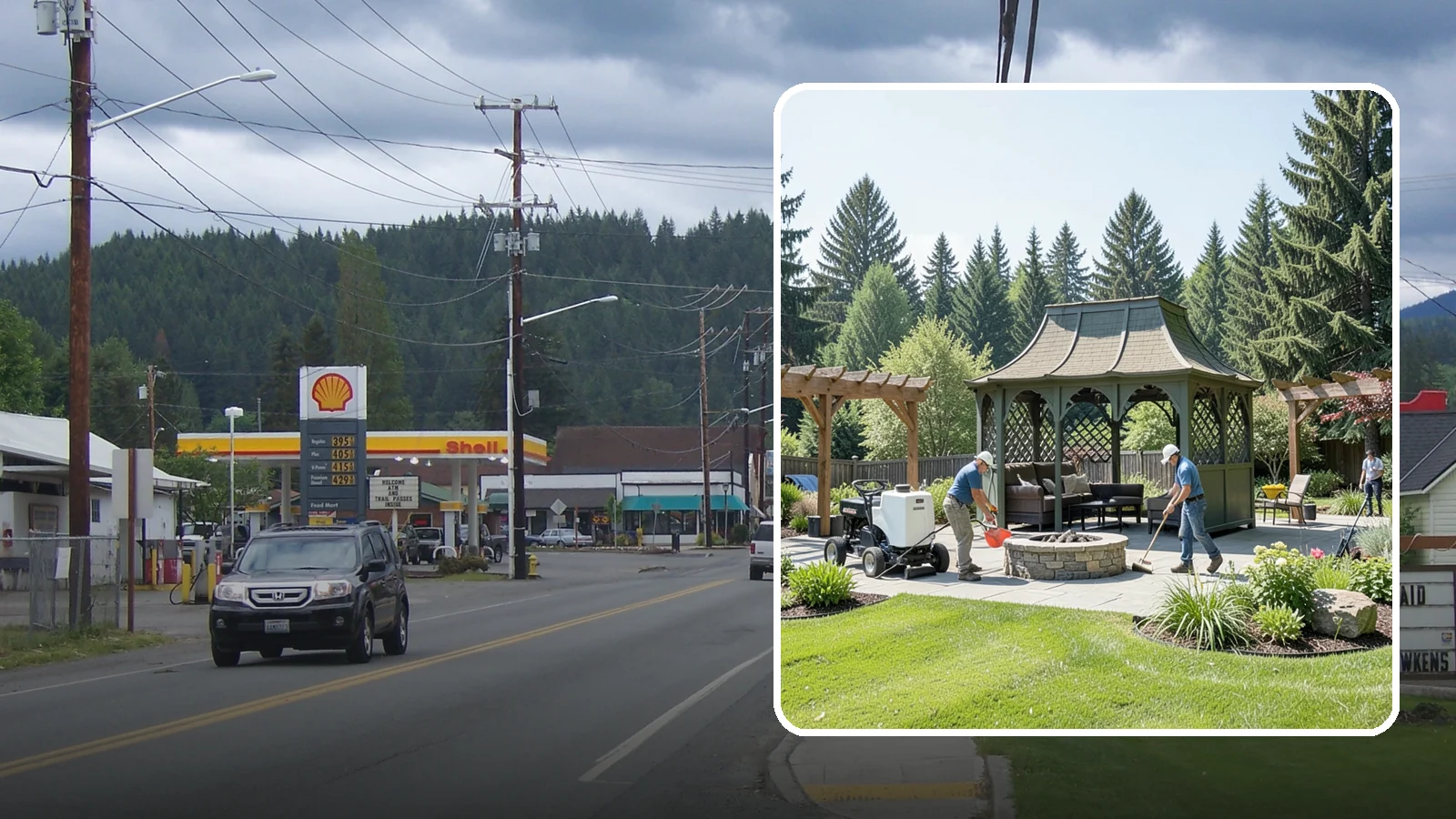 Gazebo Installation in Granite Falls, Snohomish County, WA - Classic gazebos that create a sheltered, elegant destination and focal point in your landscape.