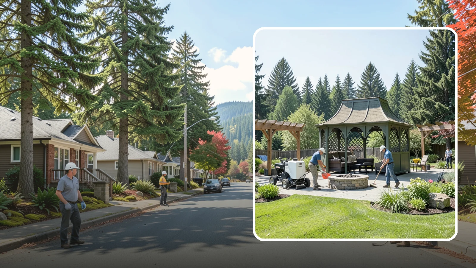 Gazebo Installation in Hunts Point, King County, WA - Classic gazebos that create a sheltered, elegant destination and focal point in your landscape.