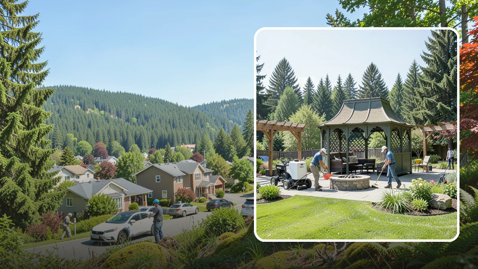 Gazebo Installation in Index, Snohomish County, WA - Classic gazebos that create a sheltered, elegant destination and focal point in your landscape.
