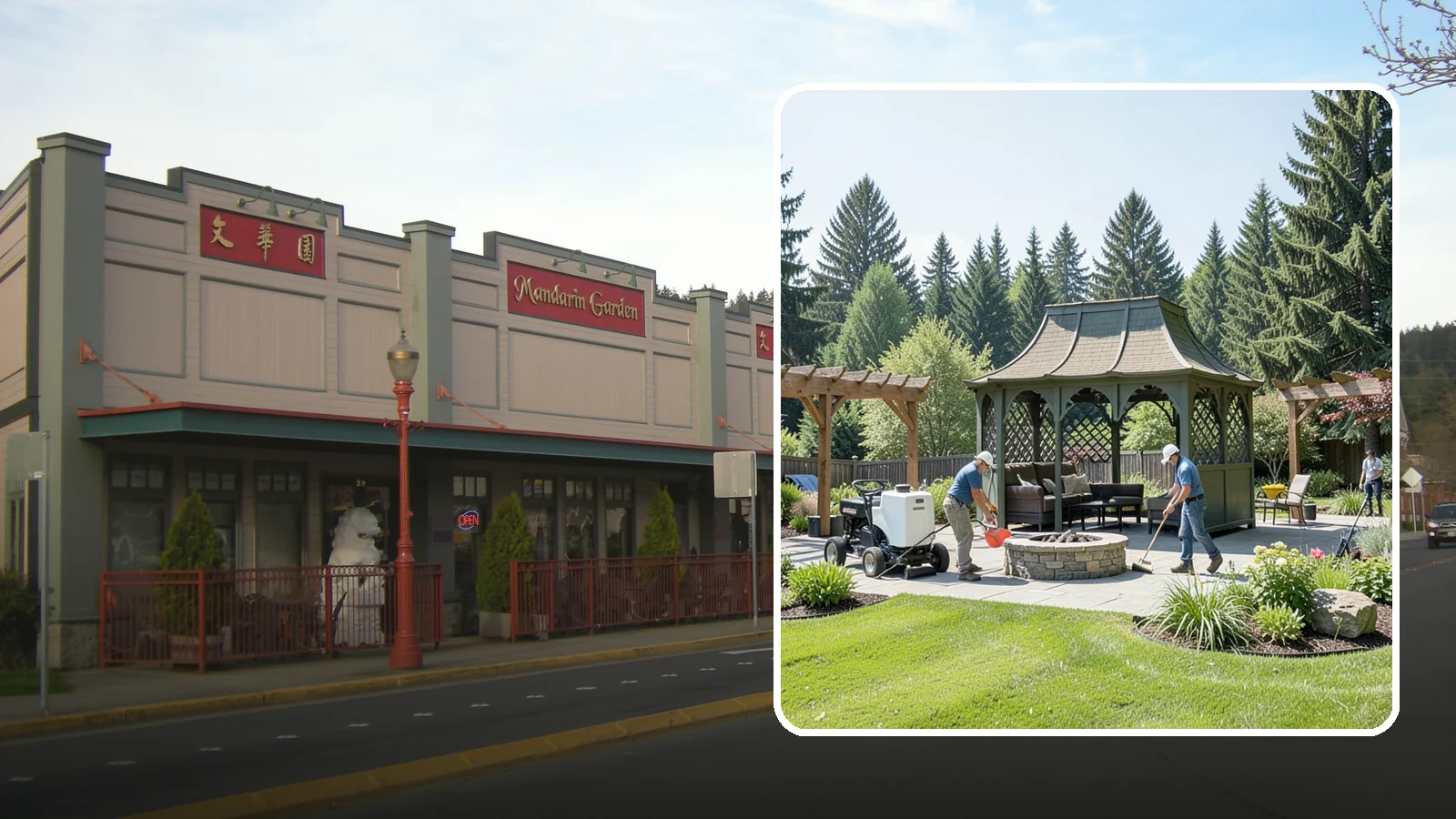 Gazebo Installation in Issaquah, King County, WA - Classic gazebos that create a sheltered, elegant destination and focal point in your landscape.
