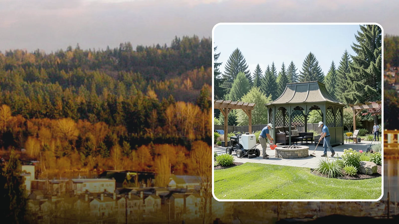 Gazebo Installation in Kenmore, King County, WA - Classic gazebos that create a sheltered, elegant destination and focal point in your landscape.