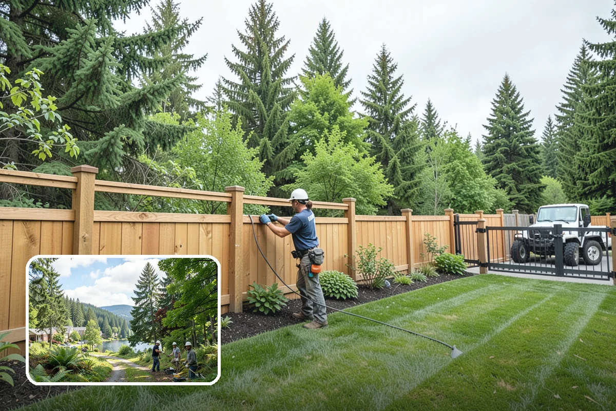 Gazebo Installation in Lake Forest Park, King County, WA - A sheltered garden destination