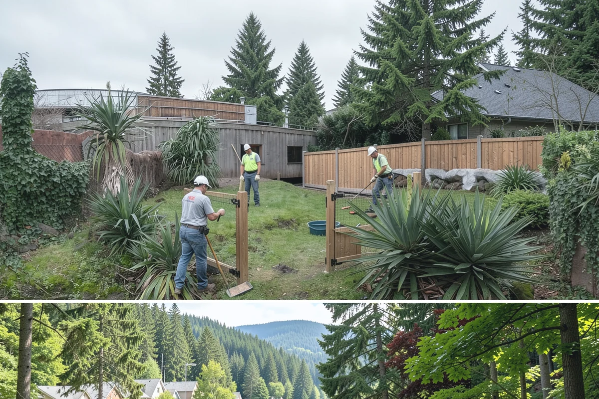 Gazebo Installation in Lake Forest Park, King County, WA - Best built spring through fall.