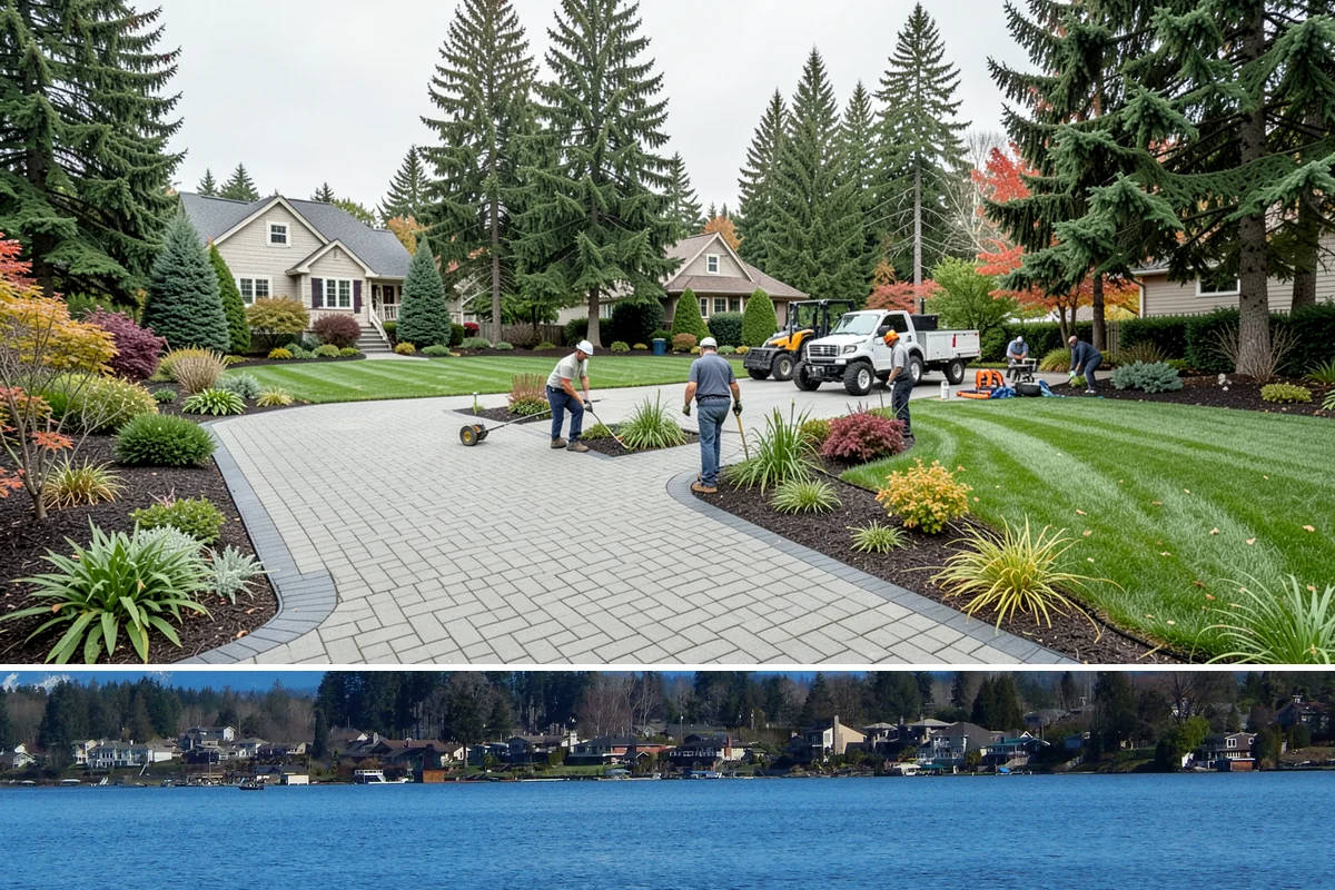 Gazebo Installation in Lake Stevens, Snohomish County, WA - Best built spring through fall.