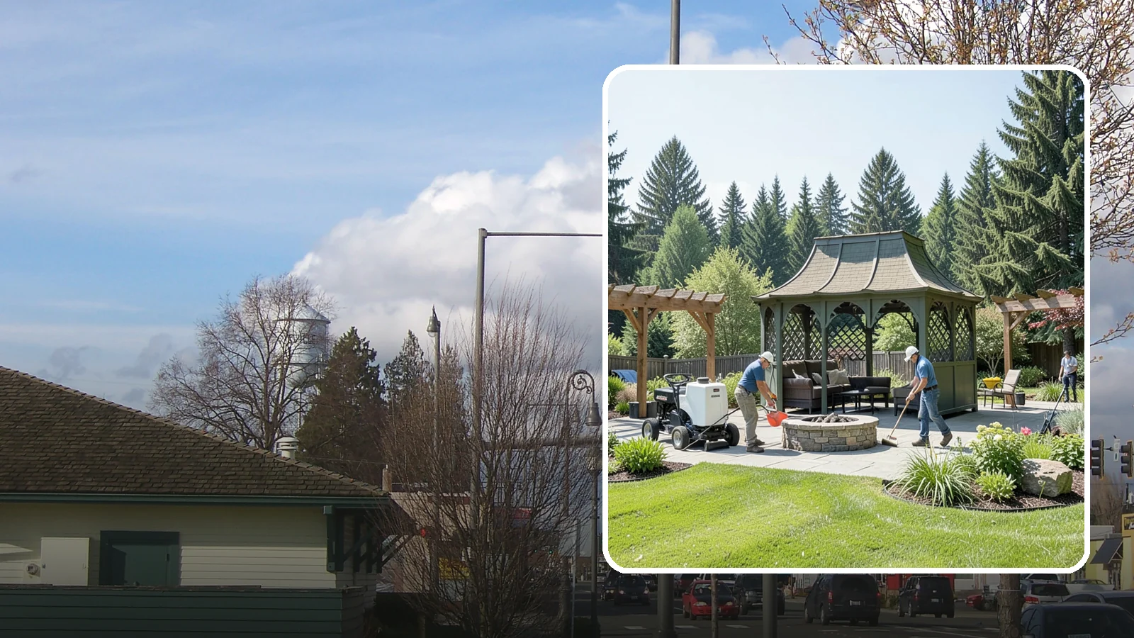 Gazebo Installation in Marysville, Snohomish County, WA - Classic gazebos that create a sheltered, elegant destination and focal point in your landscape.