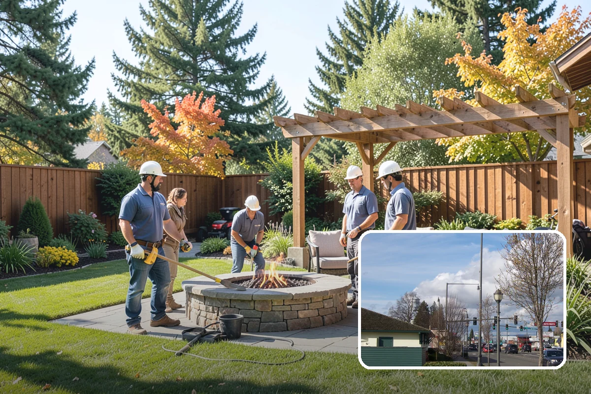 Gazebo Installation in Marysville, Snohomish County, WA - A sheltered garden destination
