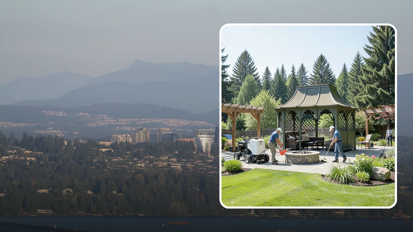 Gazebo Installation in Medina, King County, WA - Classic gazebos that create a sheltered, elegant destination and focal point in your landscape.