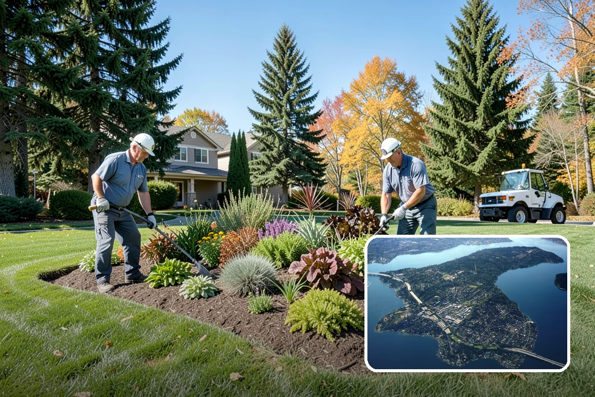 Gazebo Installation in Mercer Island, King County, WA - A sheltered garden destination