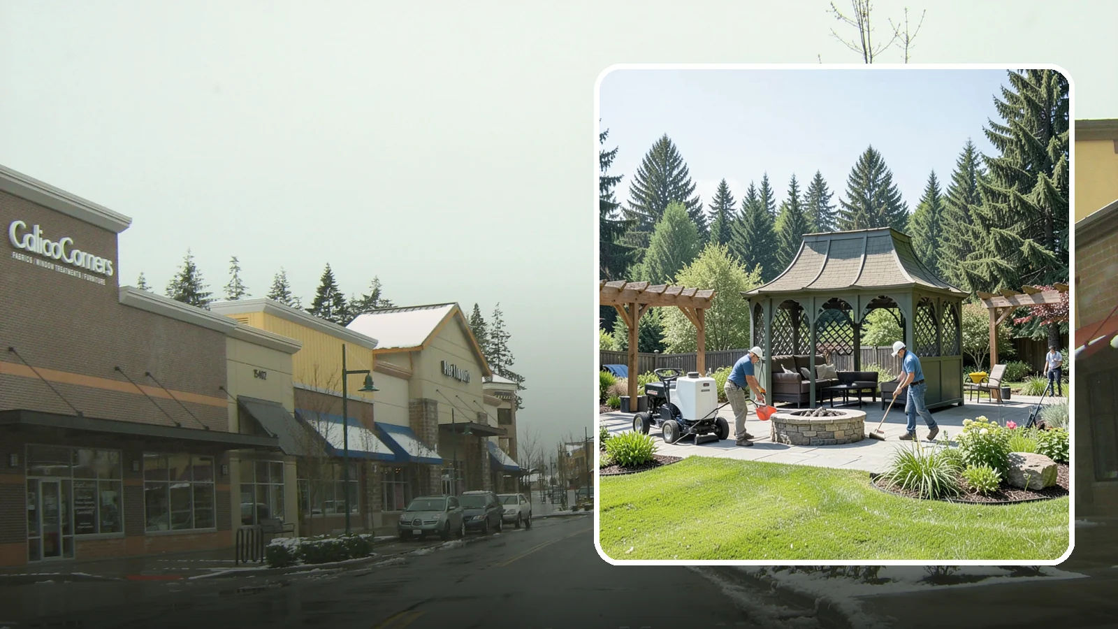Gazebo Installation in Mill Creek, Snohomish County, WA - Classic gazebos that create a sheltered, elegant destination and focal point in your landscape.