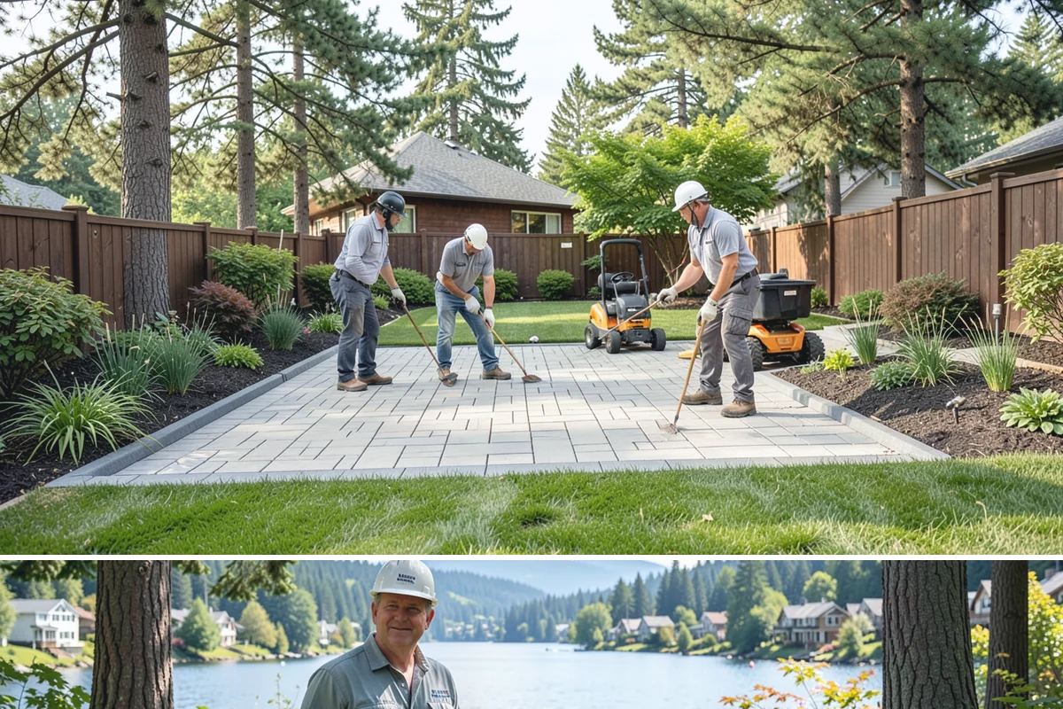 Gazebo Installation in Milton, King County, WA - Best built spring through fall.