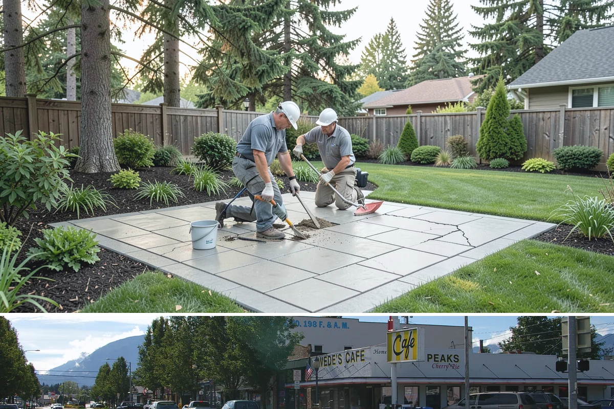 Gazebo Installation in North Bend, King County, WA - Best built spring through fall.