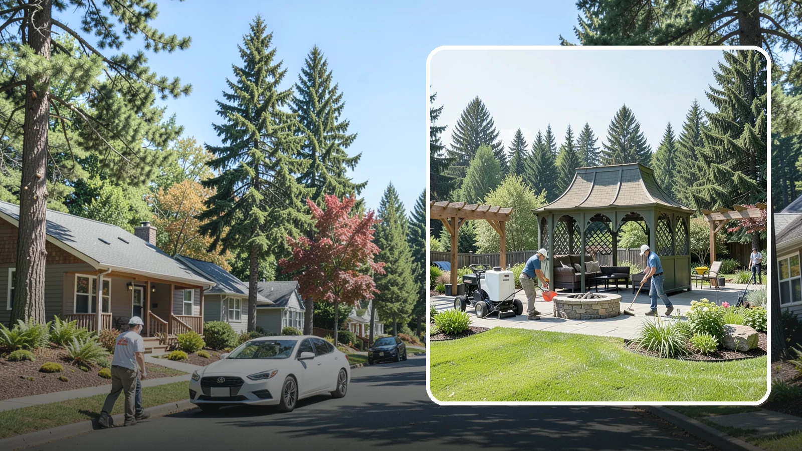 Gazebo Installation in Orting, Pierce County, WA - Classic gazebos that create a sheltered, elegant destination and focal point in your landscape.