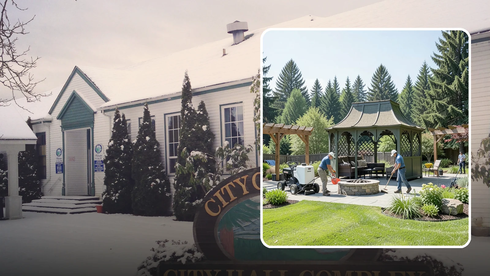 Gazebo Installation in Pacific, King County, WA - Classic gazebos that create a sheltered, elegant destination and focal point in your landscape.