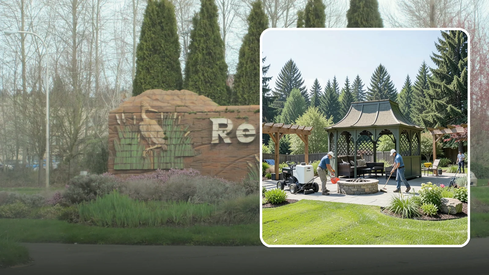 Gazebo Installation in Renton, King County, WA - Classic gazebos that create a sheltered, elegant destination and focal point in your landscape.