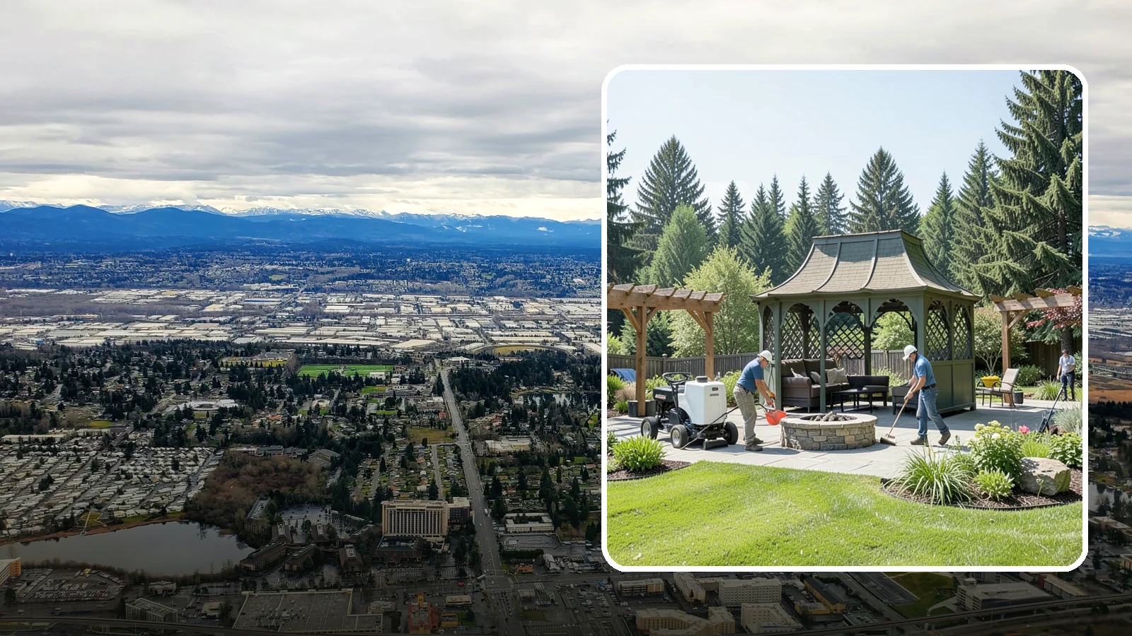 Gazebo Installation in SeaTac, King County, WA - Classic gazebos that create a sheltered, elegant destination and focal point in your landscape.