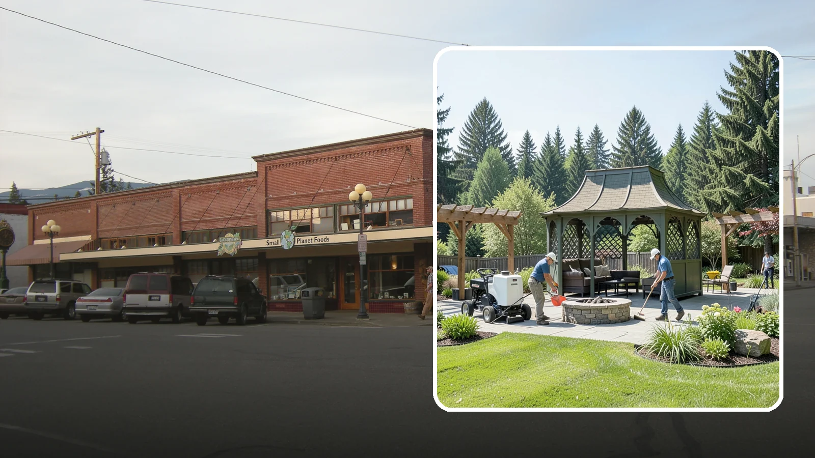Gazebo Installation in Sedro-Woolley, Skagit County, WA - Classic gazebos that create a sheltered, elegant destination and focal point in your landscape.