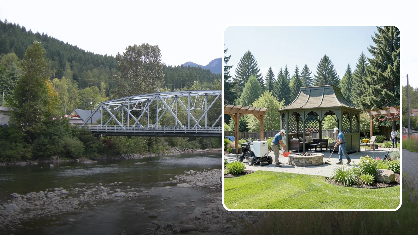 Gazebo Installation in Skykomish, King County, WA - Classic gazebos that create a sheltered, elegant destination and focal point in your landscape.