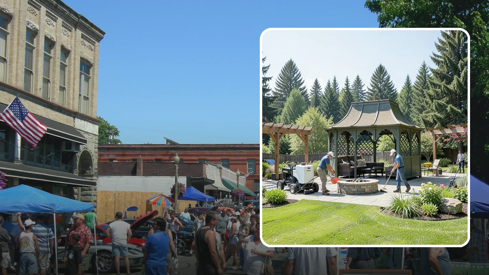Gazebo Installation in Snohomish, Snohomish County, WA - Classic gazebos that create a sheltered, elegant destination and focal point in your landscape.