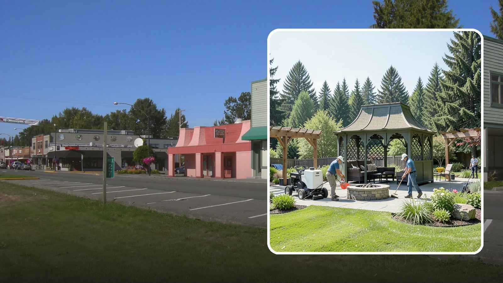 Gazebo Installation in Snoqualmie, King County, WA - Classic gazebos that create a sheltered, elegant destination and focal point in your landscape.