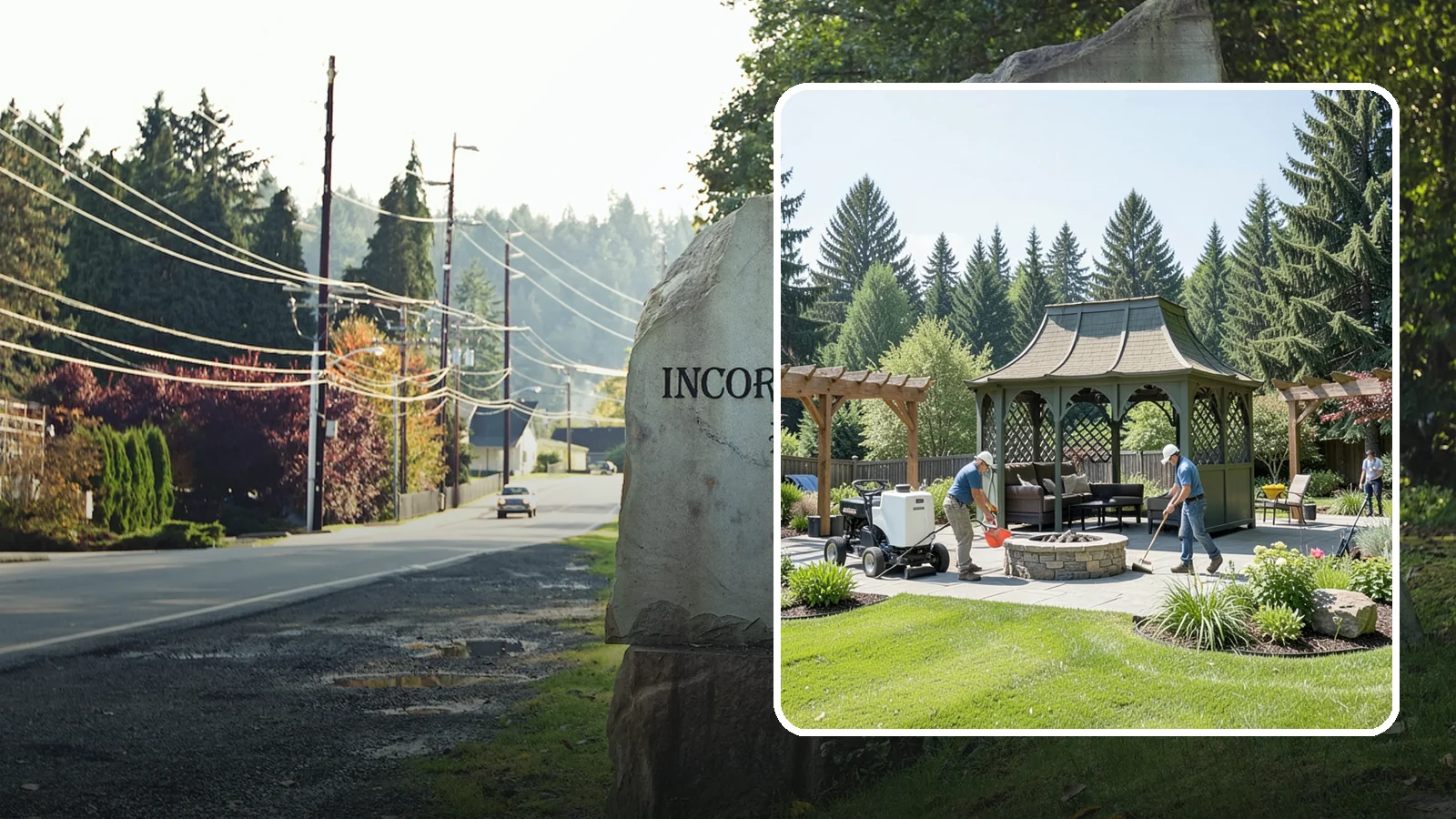 Gazebo Installation in Wilkeson, Pierce County, WA - Classic gazebos that create a sheltered, elegant destination and focal point in your landscape.