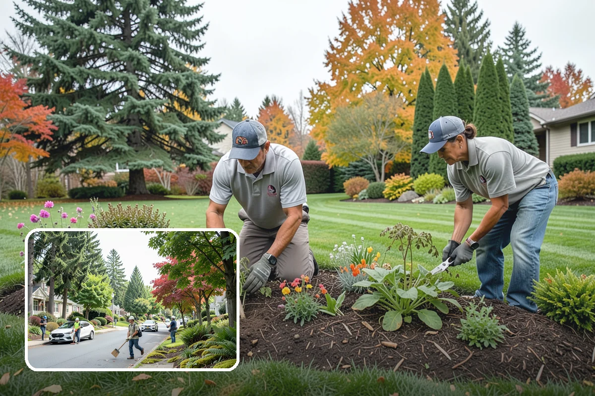 Grading for Drainage in Beaux Arts Village, King County, WA - Moves water away from the house