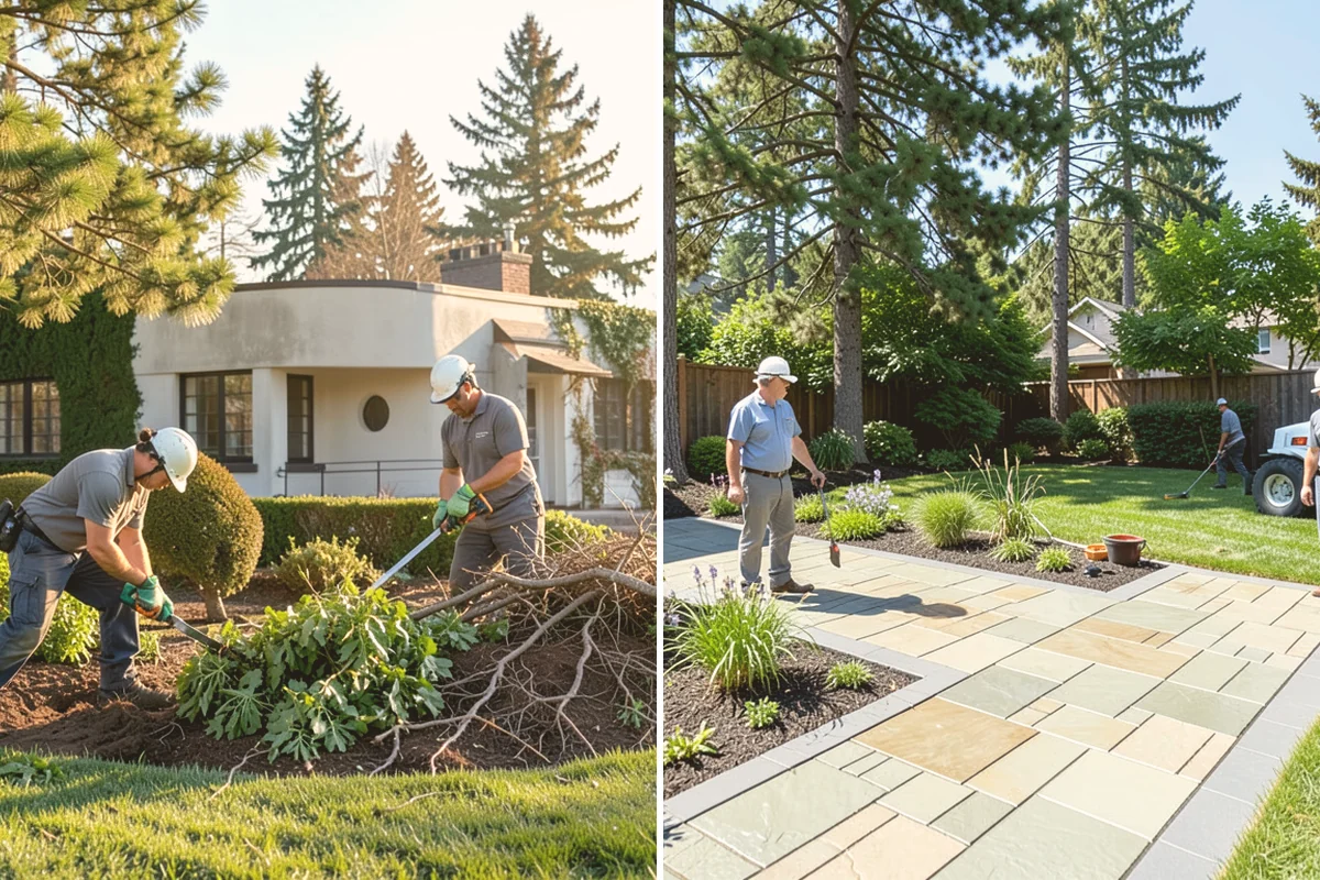Grading for Drainage in Bellevue, King County, WA - Assess water flow and problem areas