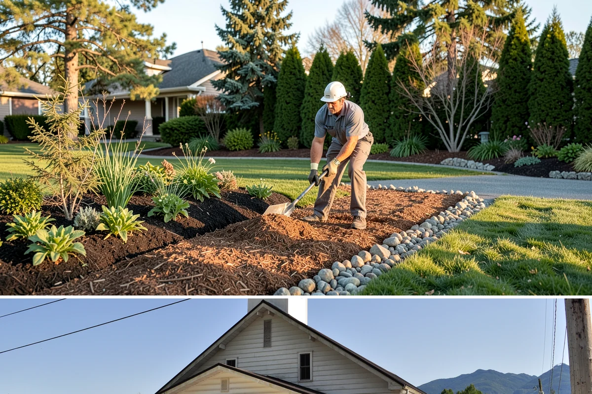 Grading for Drainage in Concrete, Skagit County, WA - Best done in drier conditions.
