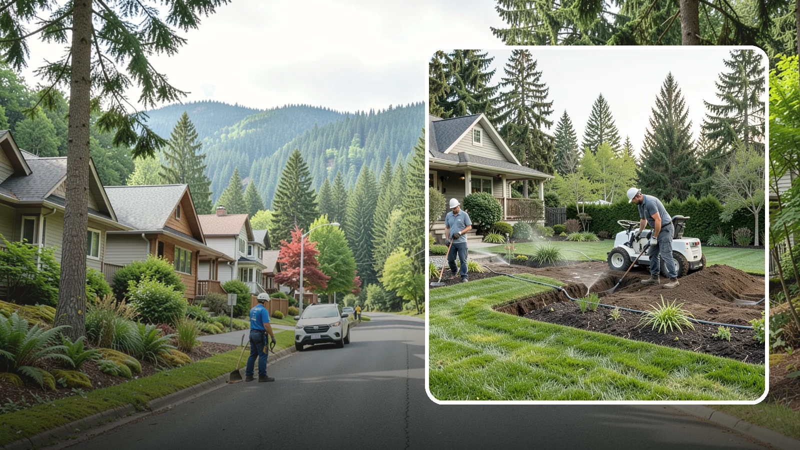 Grading for Drainage in Darrington, Snohomish County, WA - Targeted grading that reshapes the ground to move water away from your home and eliminate wet spots.