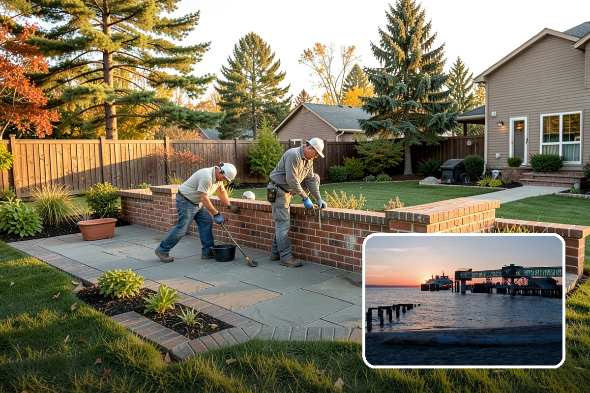Grading for Drainage in Edmonds, Snohomish County, WA - Moves water away from the house