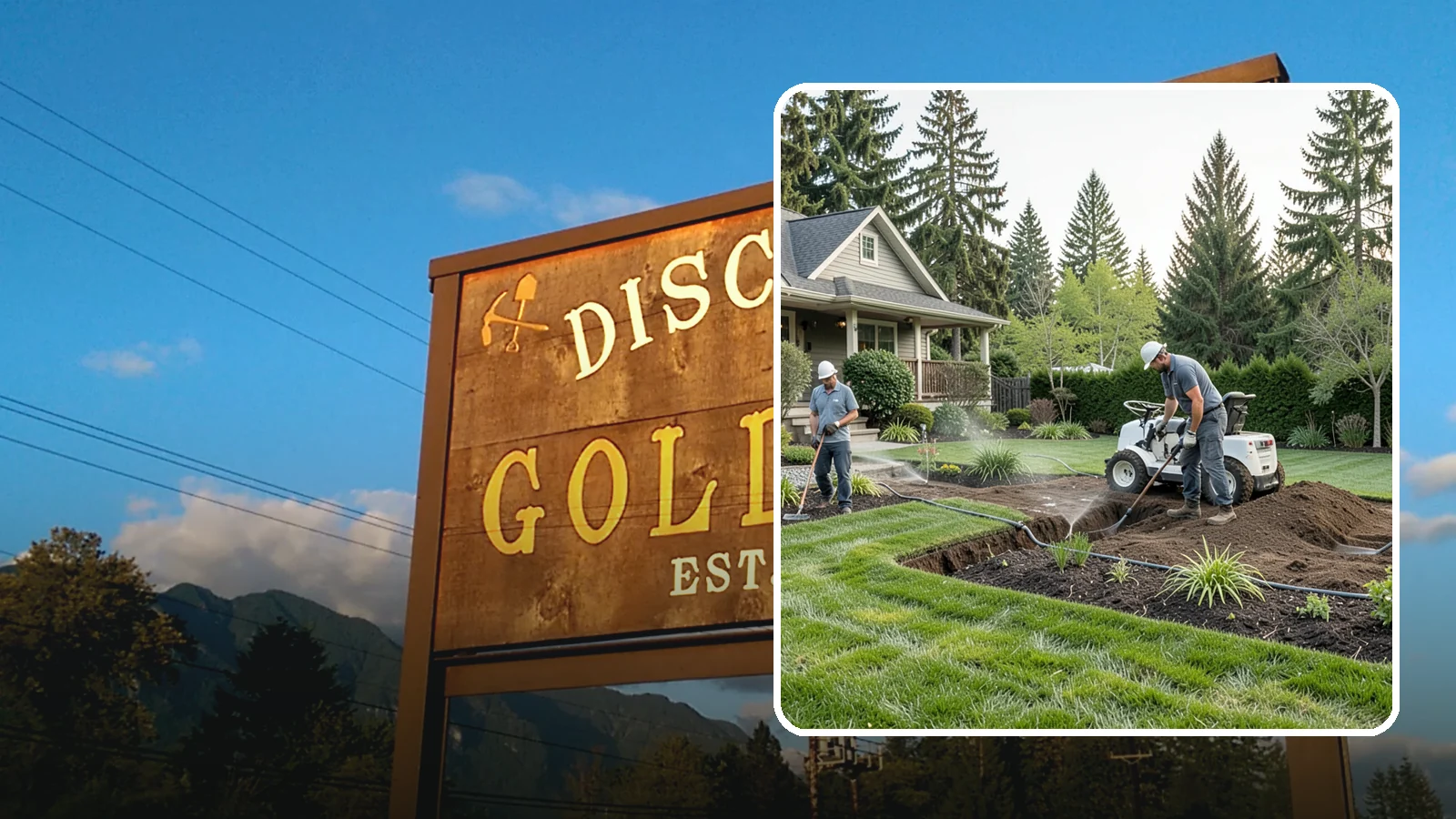 Grading for Drainage in Gold Bar, Snohomish County, WA - Targeted grading that reshapes the ground to move water away from your home and eliminate wet spots.