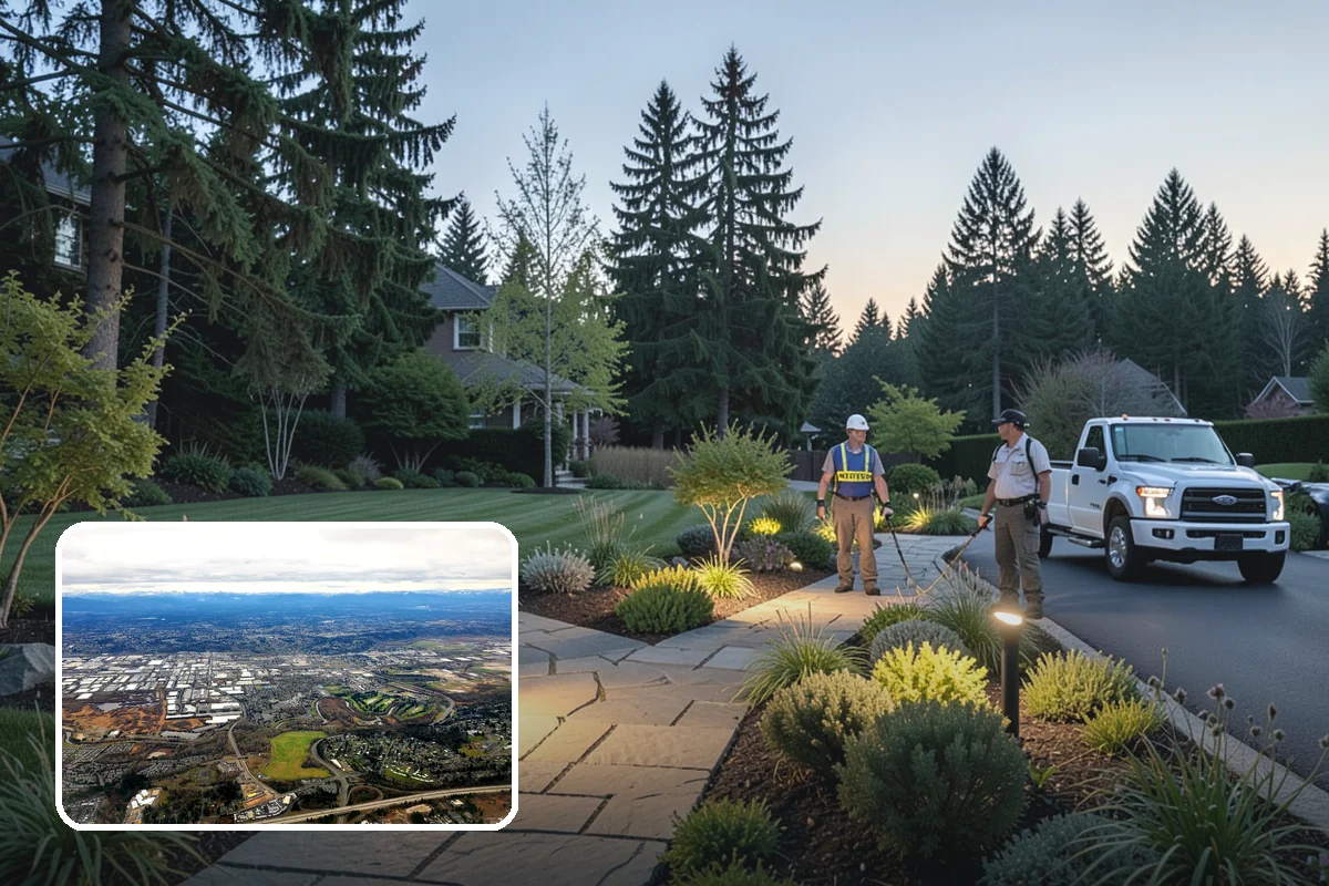 Grading for Drainage in Kent, King County, WA - Moves water away from the house