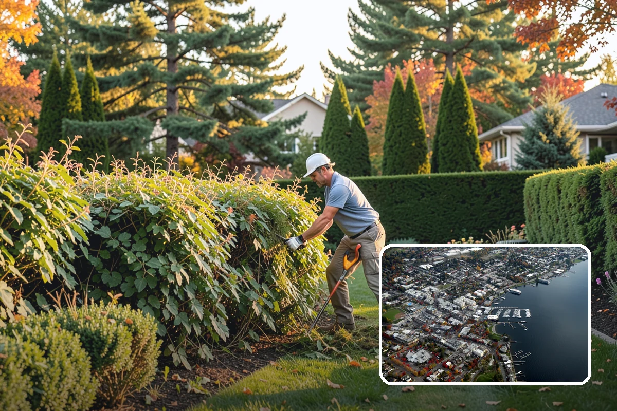 Grading for Drainage in Kirkland, King County, WA - Moves water away from the house