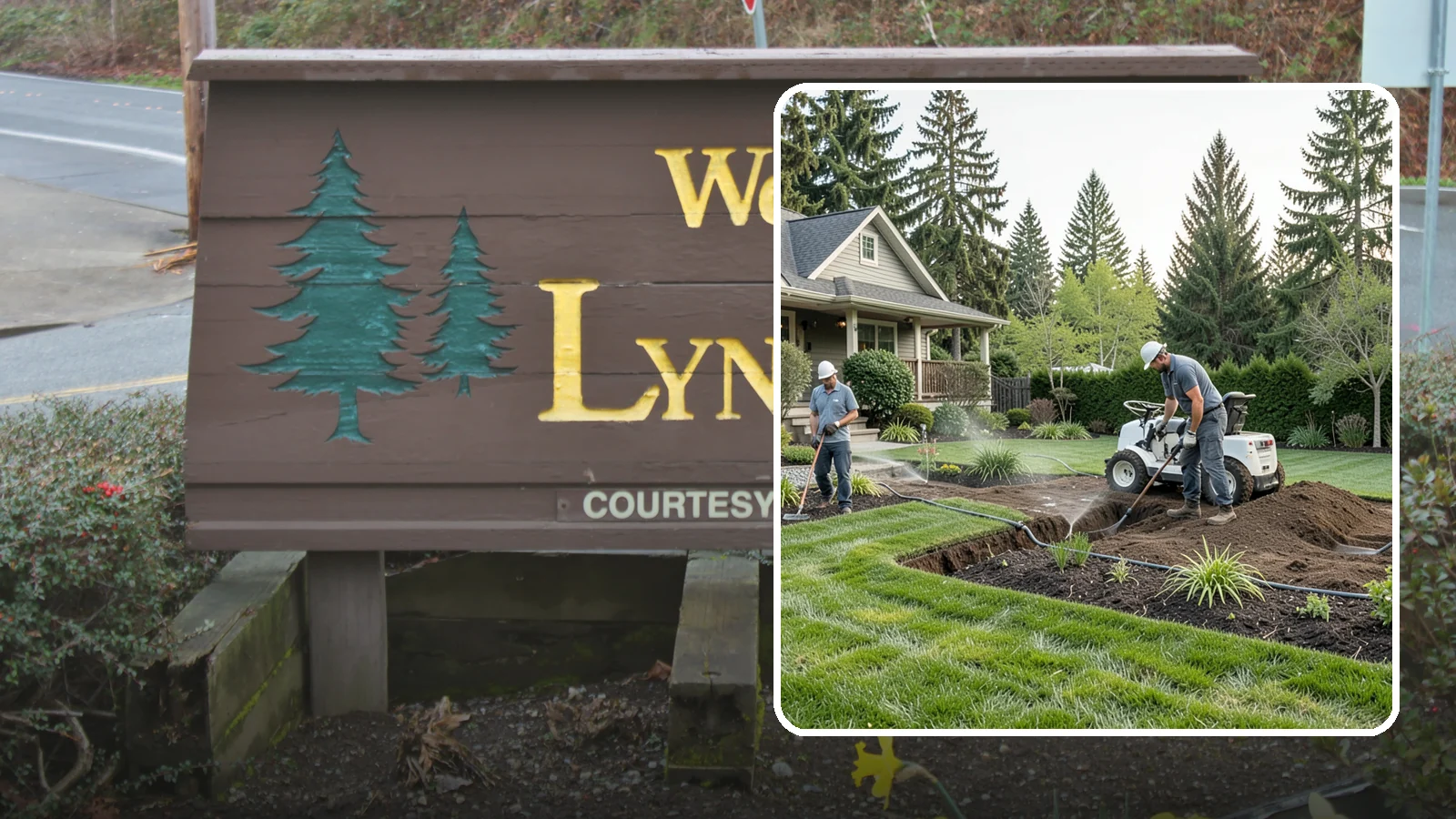 Grading for Drainage in Lynnwood, Snohomish County, WA - Targeted grading that reshapes the ground to move water away from your home and eliminate wet spots.