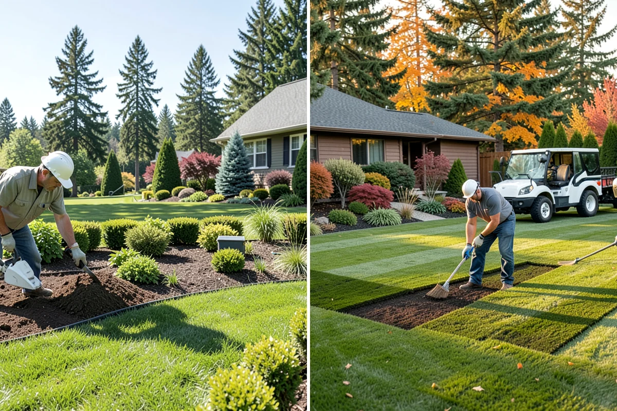 Grading for Drainage in Maple Valley, King County, WA - Assess water flow and problem areas