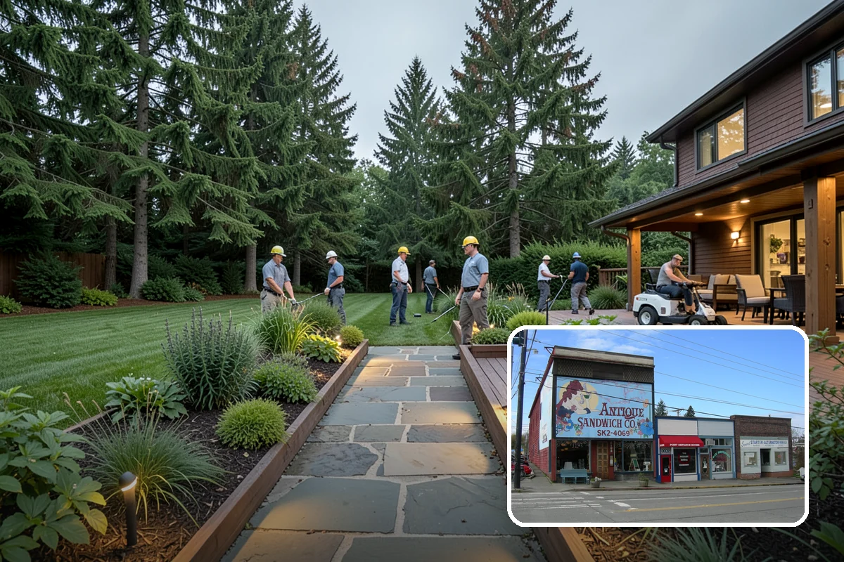 Grading for Drainage in Ruston, Pierce County, WA - Moves water away from the house