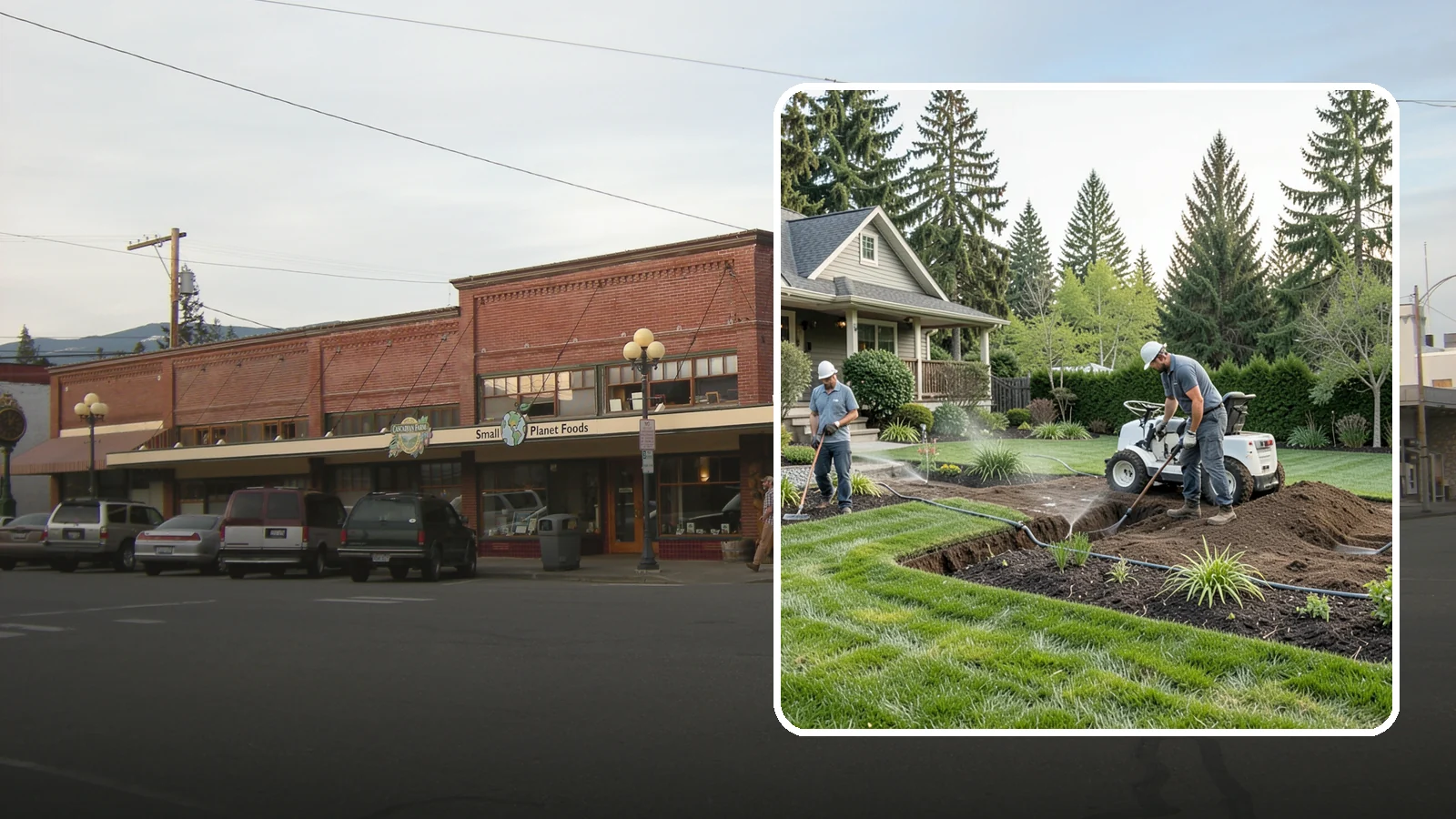 Grading for Drainage in Sedro-Woolley, Skagit County, WA - Targeted grading that reshapes the ground to move water away from your home and eliminate wet spots.