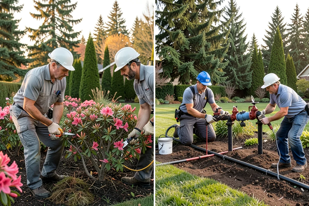 Grading for Drainage in Shoreline, King County, WA - Assess water flow and problem areas