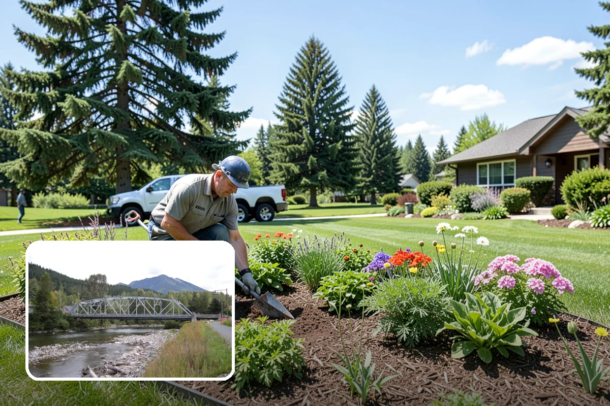 Grading for Drainage in Skykomish, King County, WA - Moves water away from the house