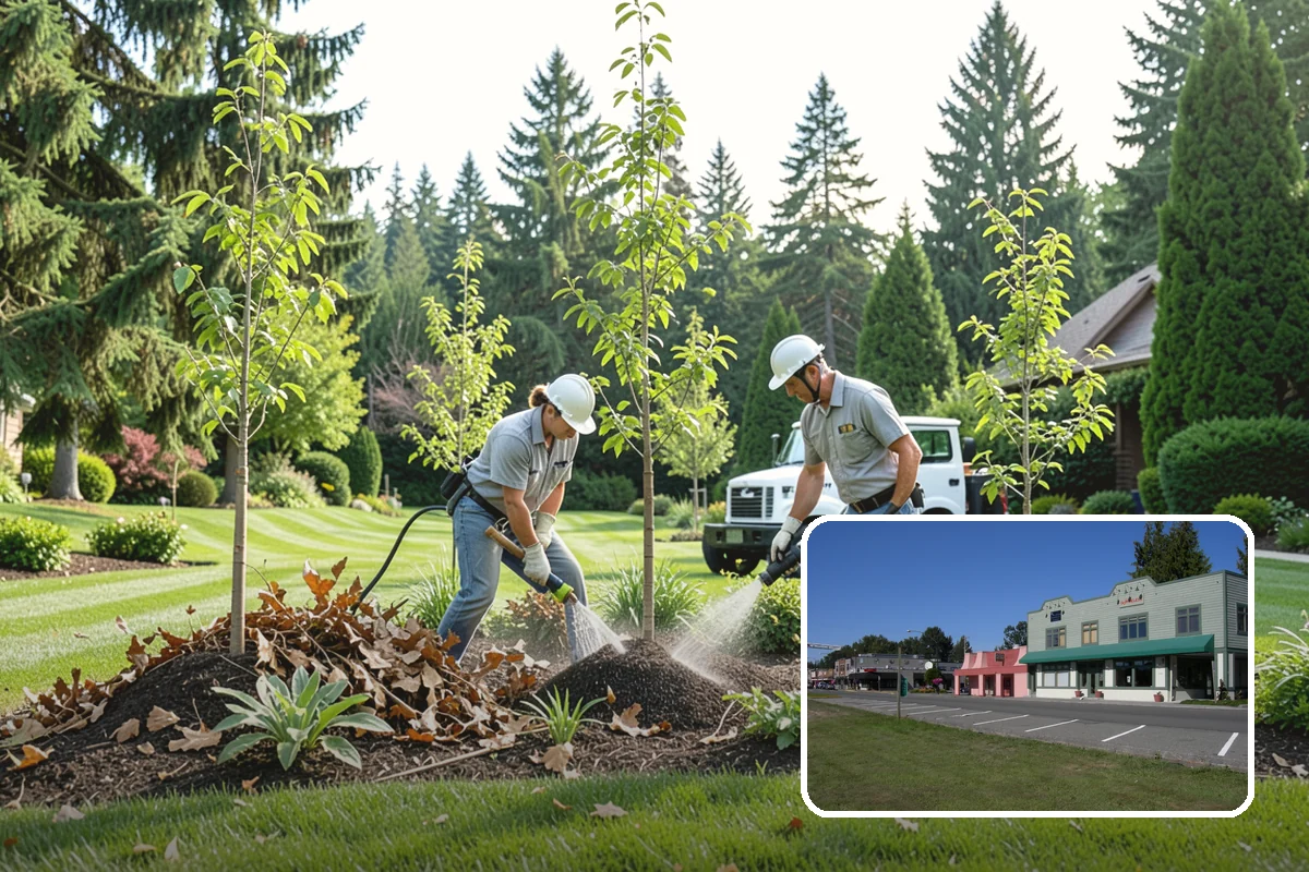 Grading for Drainage in Snoqualmie, King County, WA - Moves water away from the house