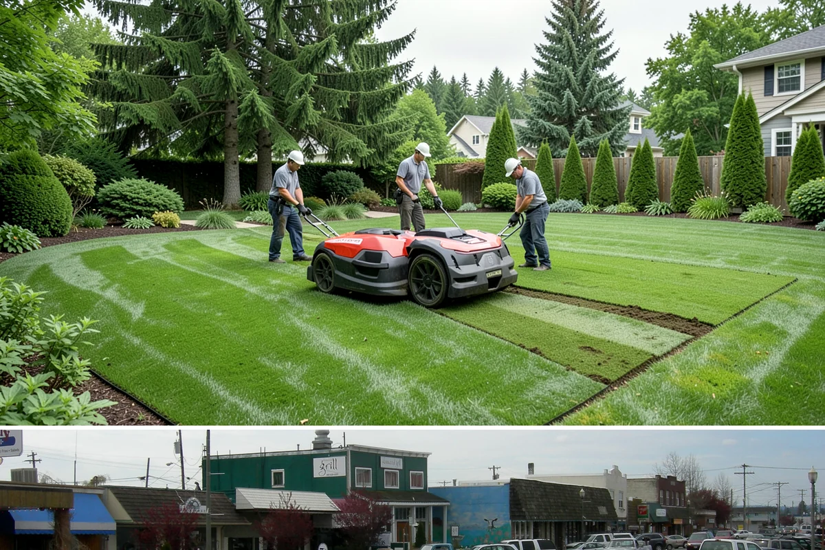 Grading for Drainage in Stanwood, Snohomish County, WA - Best done in drier conditions.