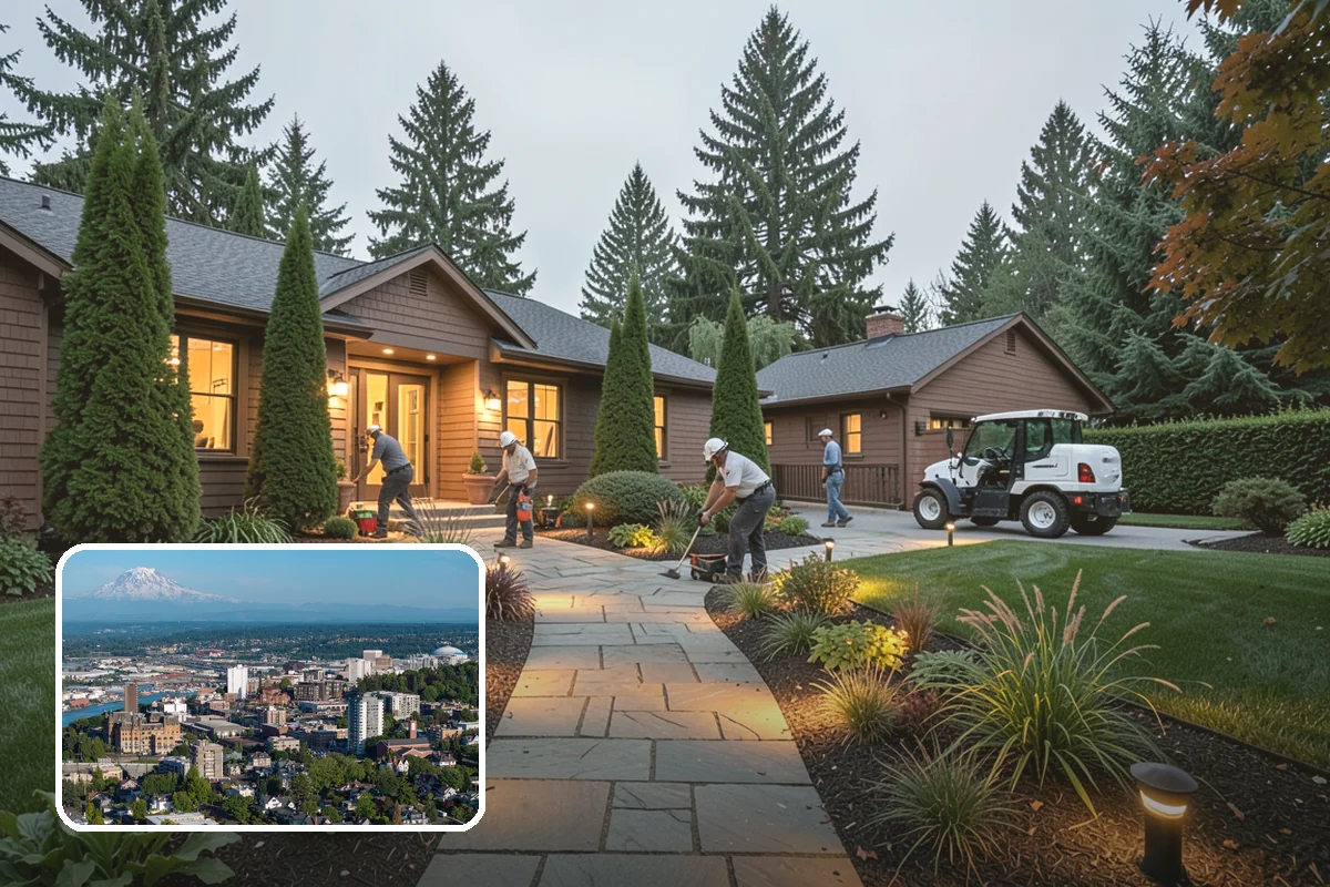 Grading for Drainage in Tacoma, Pierce County, WA - Moves water away from the house