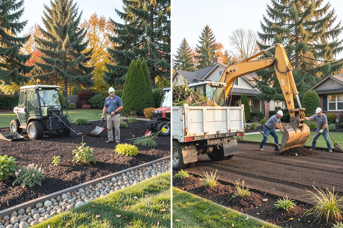 Grading for Drainage in Wilkeson, Pierce County, WA - Assess water flow and problem areas