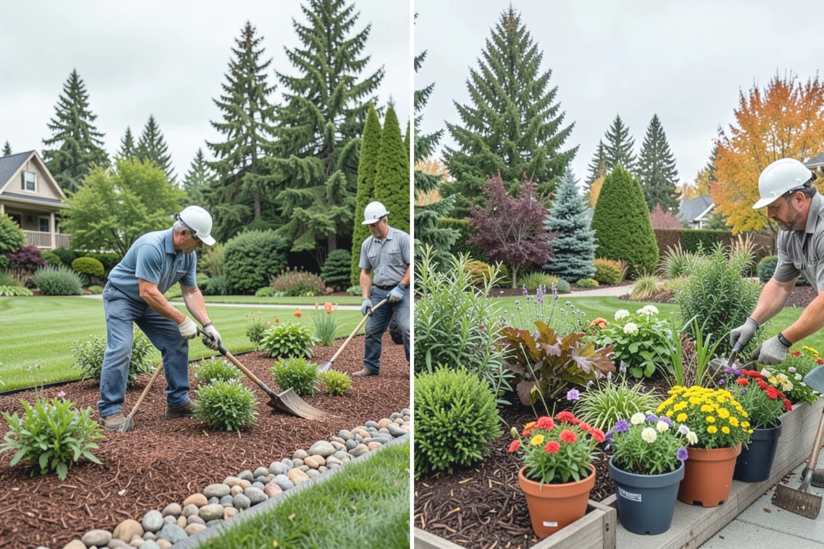 Grading for Drainage in Woodinville, King County, WA - Assess water flow and problem areas